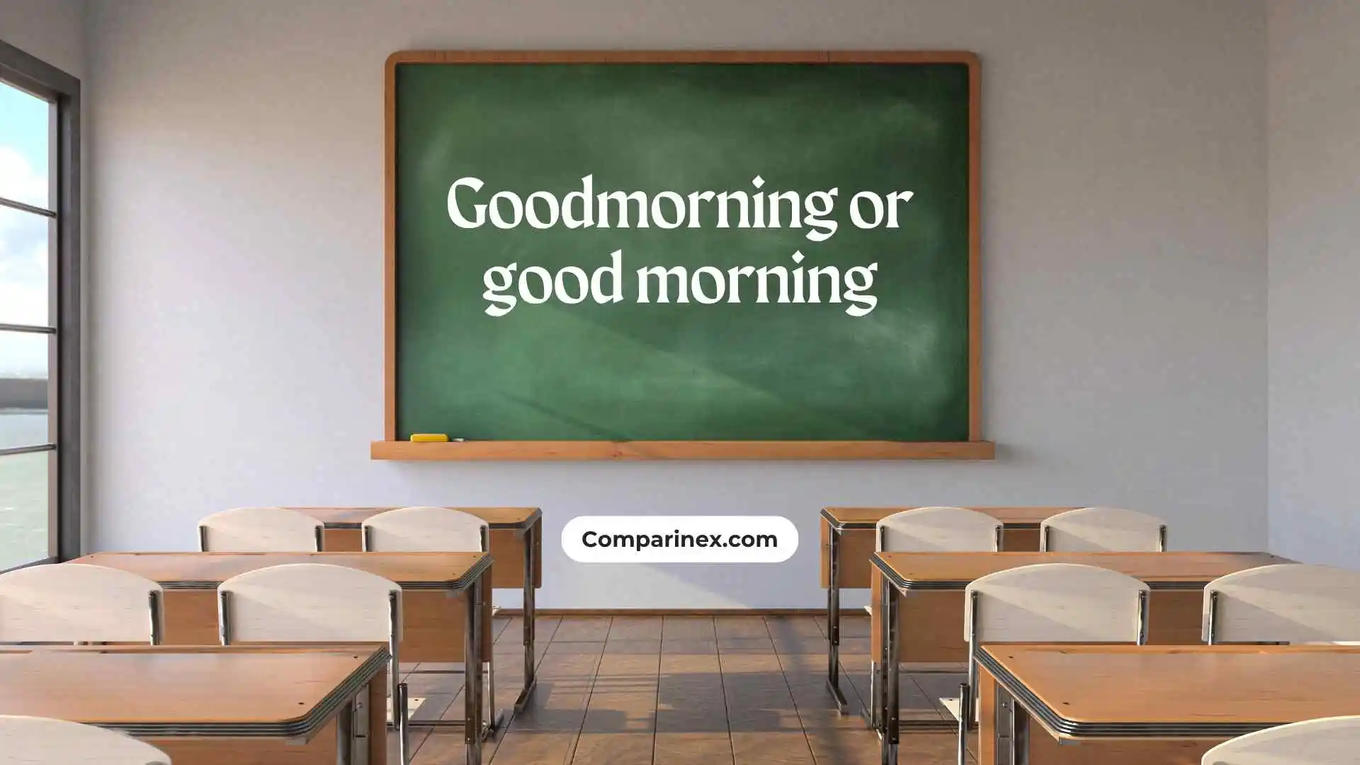 Goodmorning or good morning